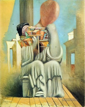  metaphysischer - Die schrecklichen Spiele 1925 Giorgio de Chirico Metaphysical Surrealismus